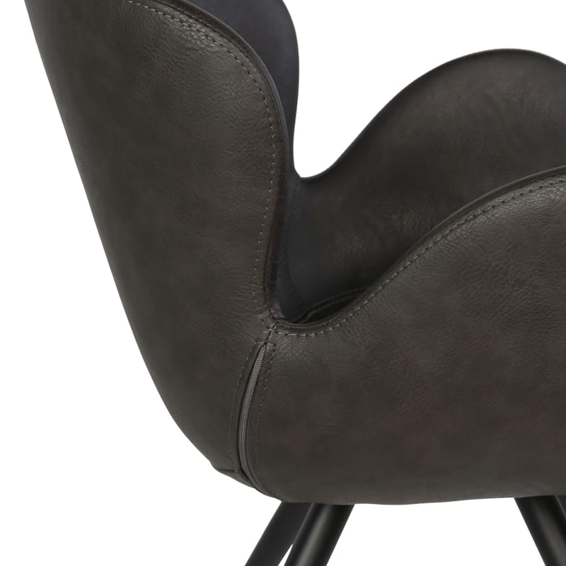 Furnish Theory Terra Serenity Dining Armchair Arm Chair w/ Various Artificial Leather (Polyurethane) Upholstery Covers