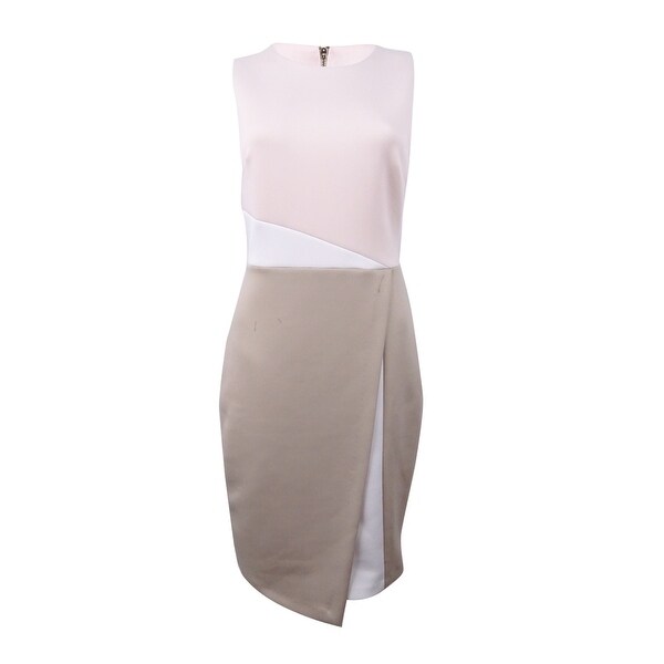 calvin klein block dress