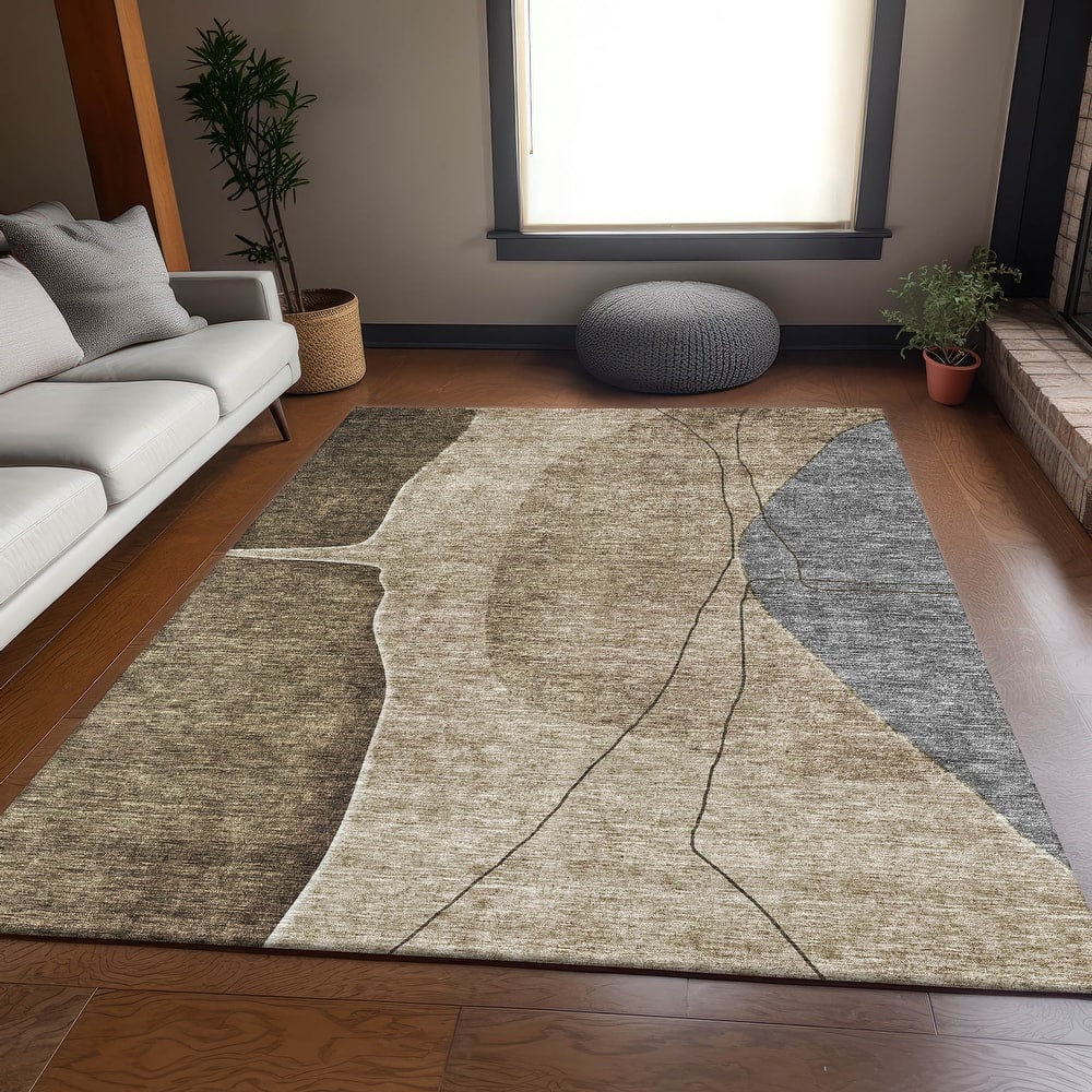 Premium Washable Super Soft Contemporary Mayfield Rug