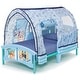 preview thumbnail 4 of 3, Delta Children Bluey Plastic Toddler Bed with Tent