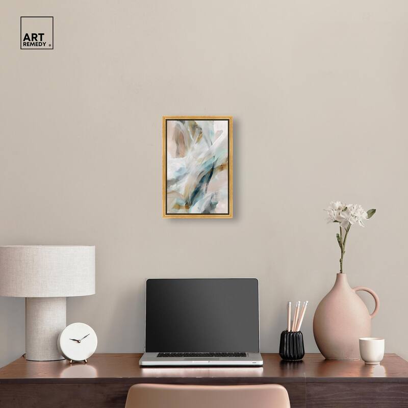 Whispering Colors I Canvas by Art Remedy