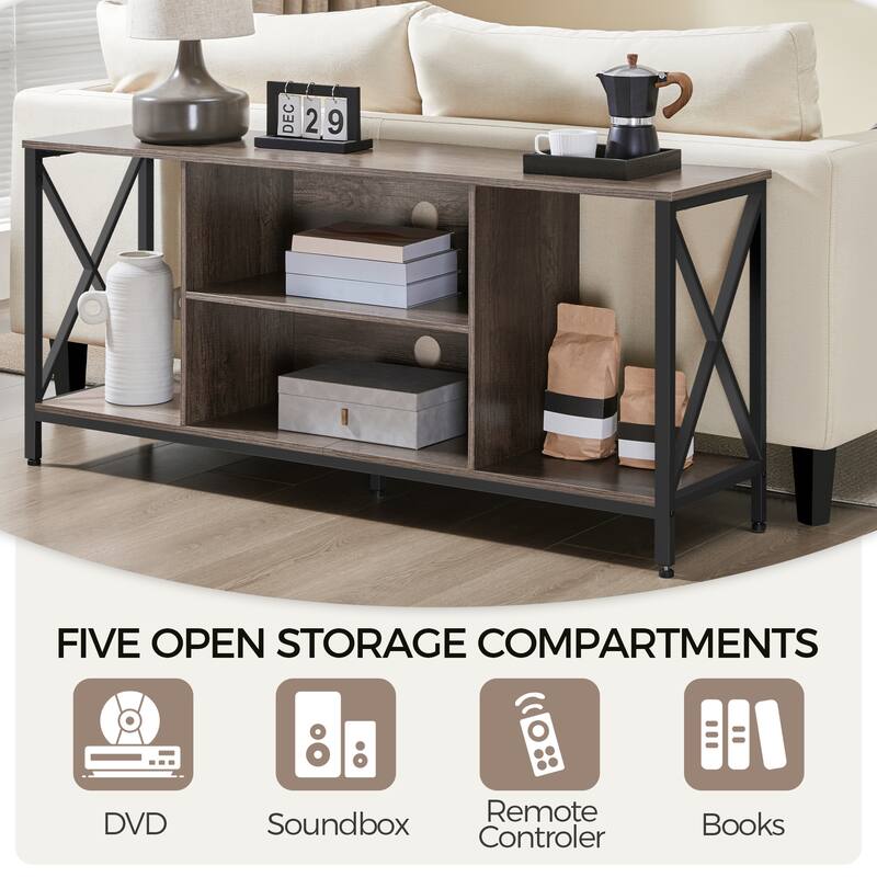 Yaheetech 55" W TV Stand TV Console Table for Living Room