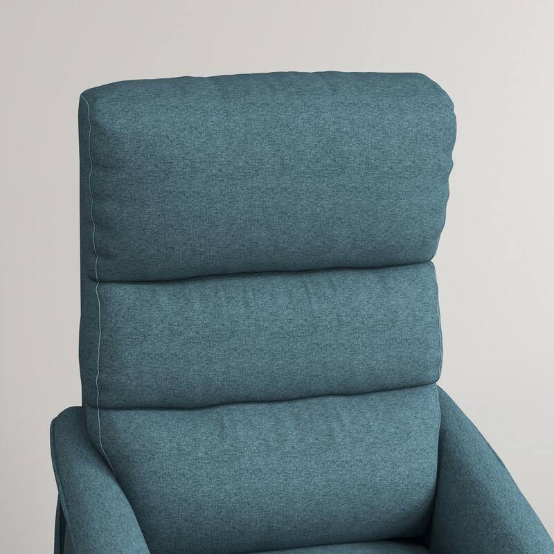 HOMCOM Power Lift Recliner Chair for Elderly, Easy Assembly, Fabric Lift Chair with Remote Control