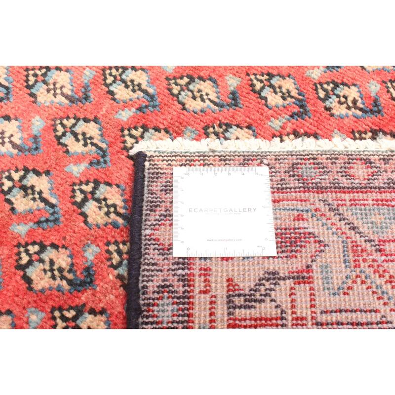 ECARPETGALLERY Hand-knotted Andelz Red Wool Rug - 4'4 x 6'9