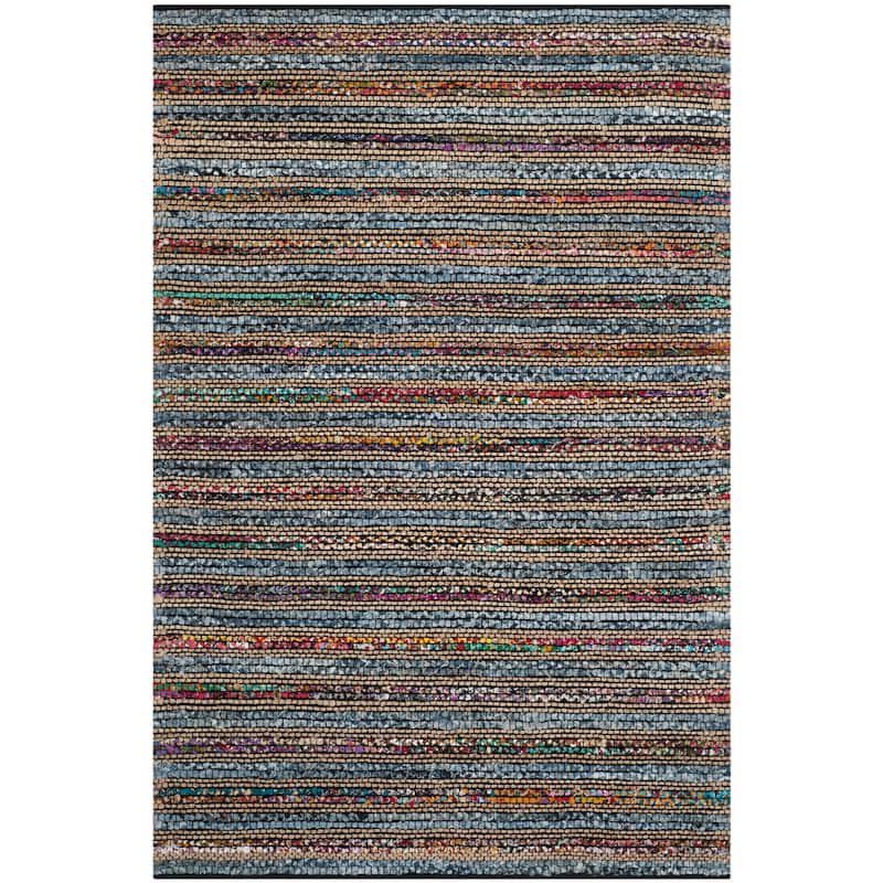 SAFAVIEH Handmade Cape Cod Keiko Bohemian Jute Rug