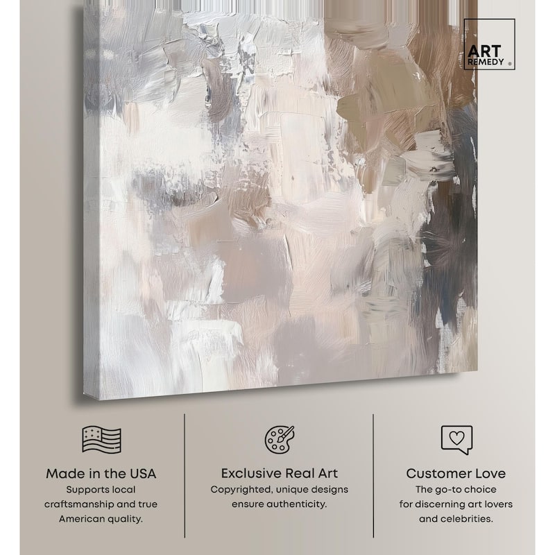 Faded Textured II Canvas by Art Remedy, Gallery Wrapped