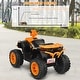 preview thumbnail 21 of 80, Costway 12V Kids 4-Wheeler ATV Quad Ride On Car w/ LED Lights Music - 42''x25.5''x29''(LxWxH)
