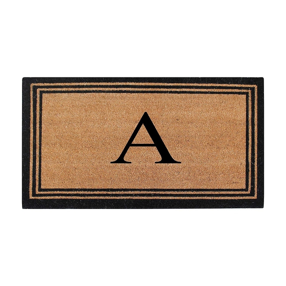 22 X 47 Trafficmaster Rubber Molded Coir Door Mat With Welcome