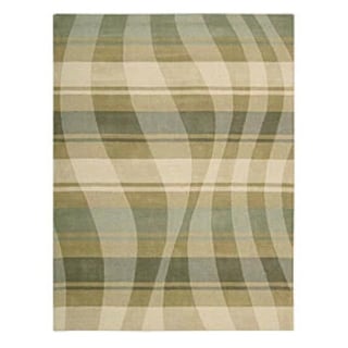 Nourison Elements ELE04 Wool Hand-tufted Area Rug - Bed Bath & Beyond ...
