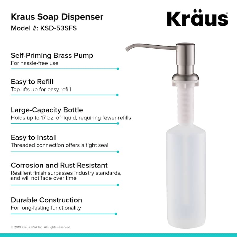 Kraus Kitchen Soap Dispenser