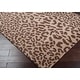 preview thumbnail 27 of 26, Hand-tufted Jungle Animal Print Wool Area Rug - 7' 6" x 9' 6"