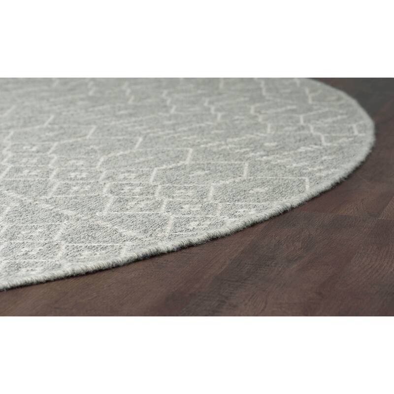 Seros Scandinavian Geometric Indoor/Outdoor Area Rug