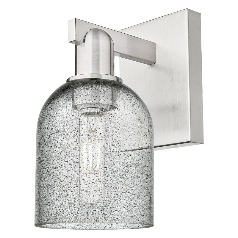 Innovations Lighting Endless Possibilities Arcadia - Caledonia - 1 Light 5" Sconce - Charcoal/Brushed Satin Nickel