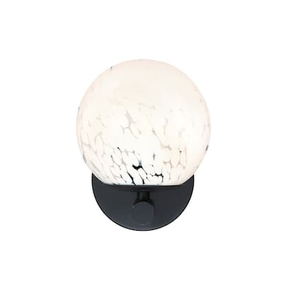 Designers Fountain D252C-WS-AG Crown Heights 8" Tall Wall Sconce
