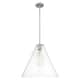 Option Clear Shade / Satin Nickel