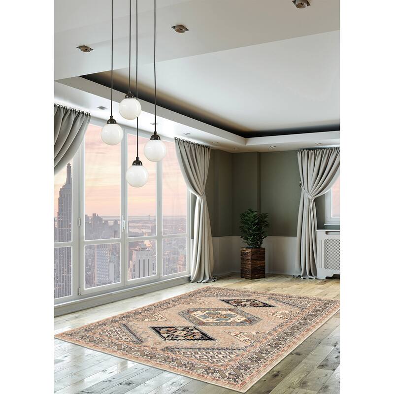 ECARPETGALLERY Qashqai Southwestern Rug