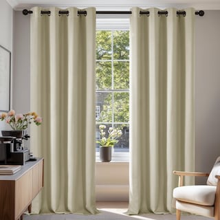 Deconovo Grommet 52 Width Curtains (2 Panel)