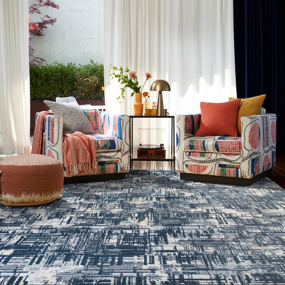 Nourison Dekor Indoor only Geometric Area Rug