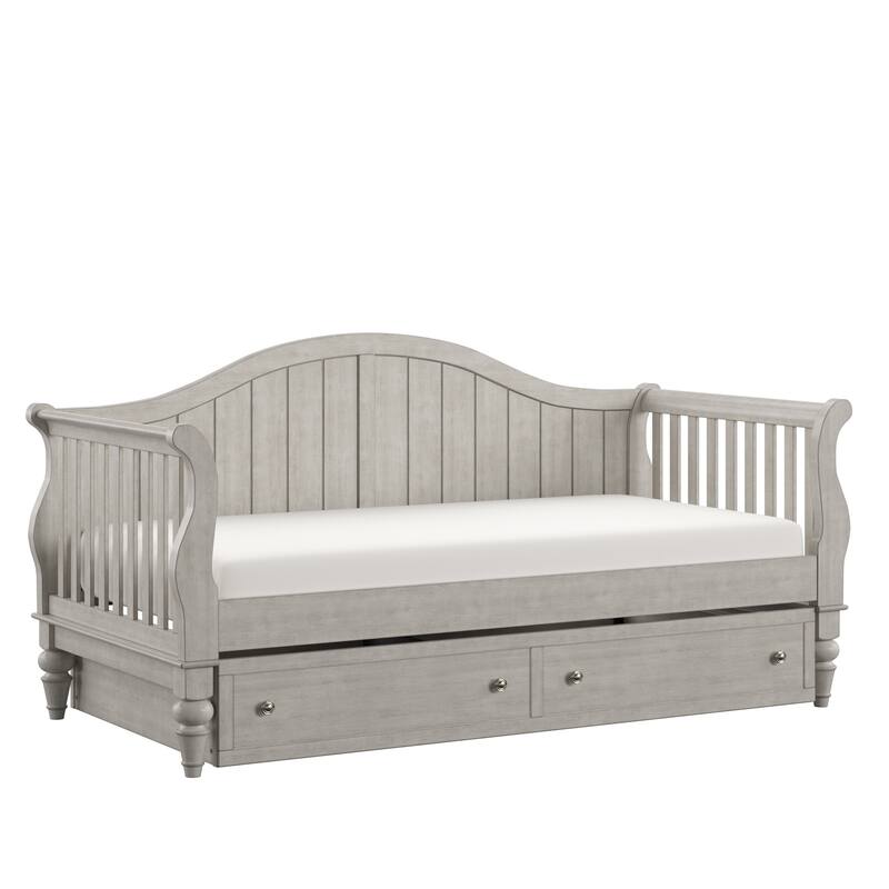 Wallace Traditional Wood Slat Daybed and Trundle by iNSPIRE Q Classic