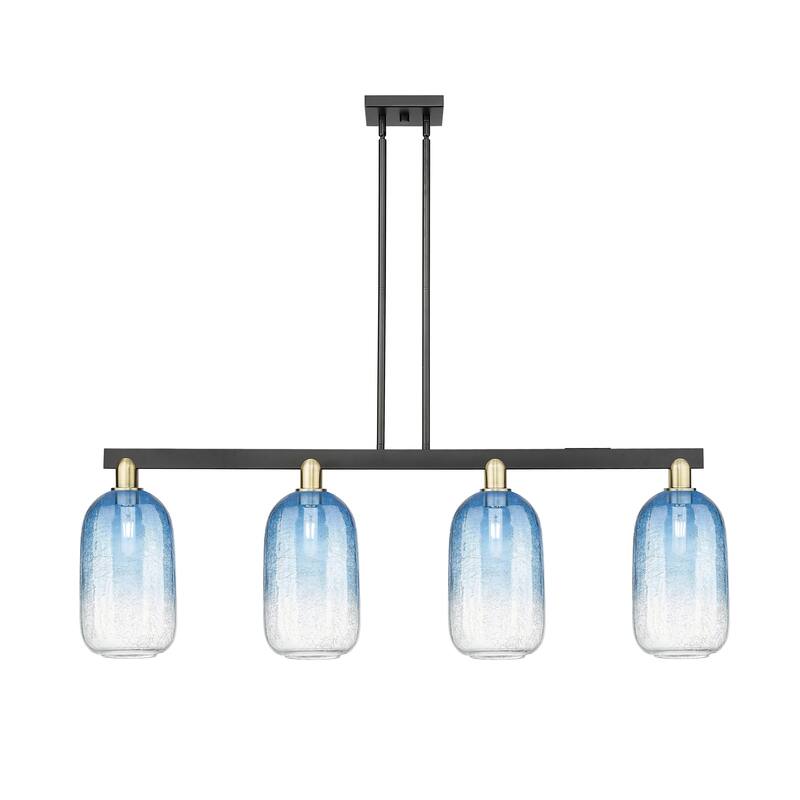 Innovations Lighting Urban Downtown - Brookhaven Cloche - 4 Light 48" Stem Hung Island Light