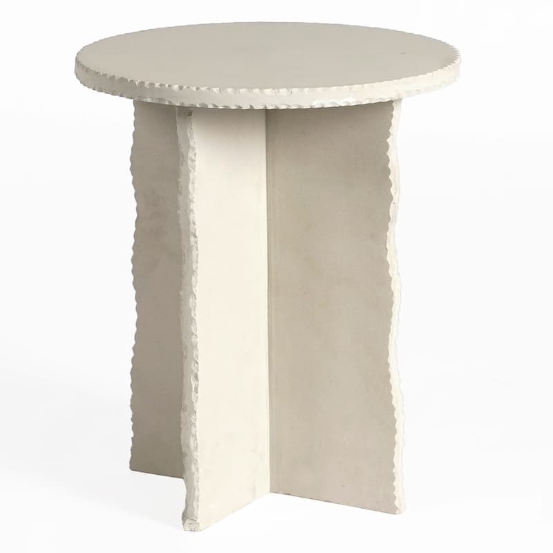 SAFAVIEH Couture Raybrook Stone Accent Table - 18"W x 18"D x 21"H