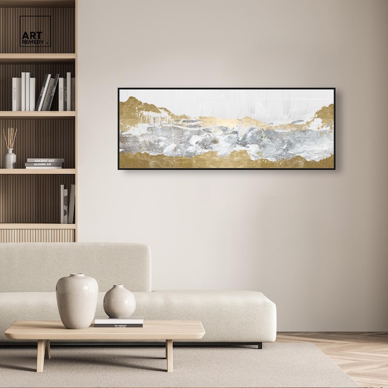 Inspired Morning Panoramic Canvas by Art Remedy