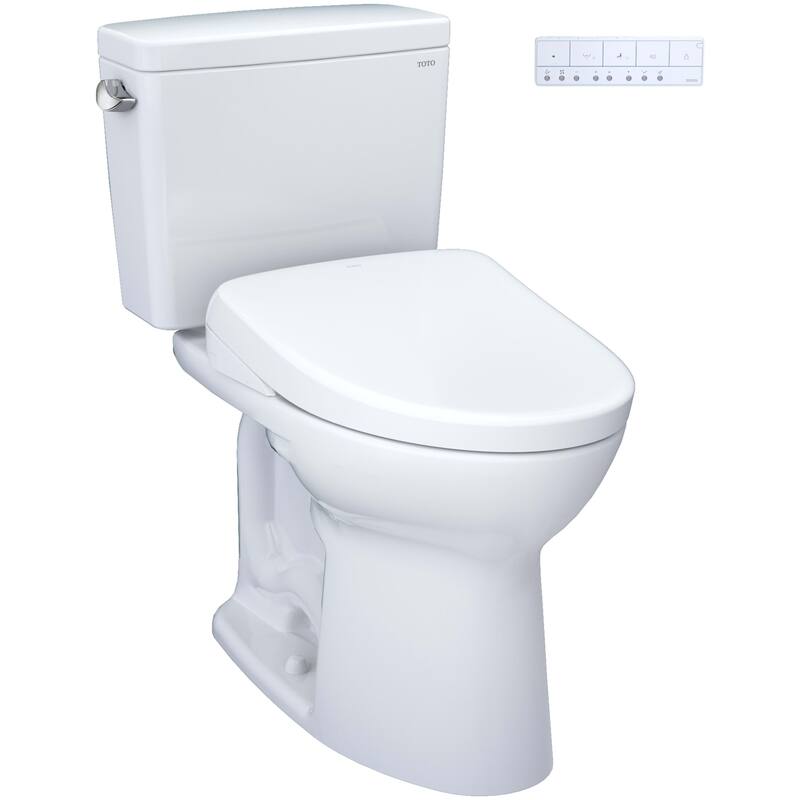 Toto MW7764736CEGA#01 Drake 1.28 GPF Two Piece Elongated Toilet