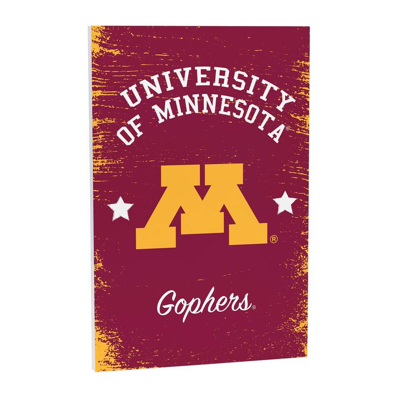University of Minnesota Wooden Door Decor Wall Sign - Multi-Color - 16 x 24