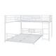 preview thumbnail 20 of 24, L-shaped Metal Twin over Full Size Bunk Bed