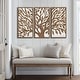 preview thumbnail 6 of 33, Madison Park Birch Palms Birch Botanical Two-tone Wood Panel Wall Decor Set