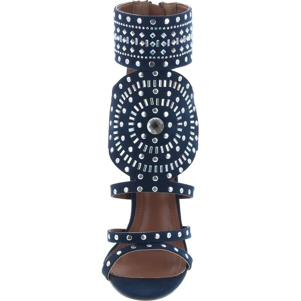 cape robbin jeweled sandals