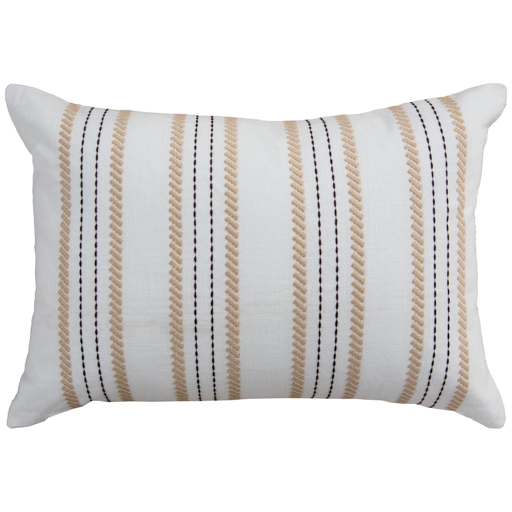 Donny Osmond Stripe Cottage Throw Pillow, 14''x20''