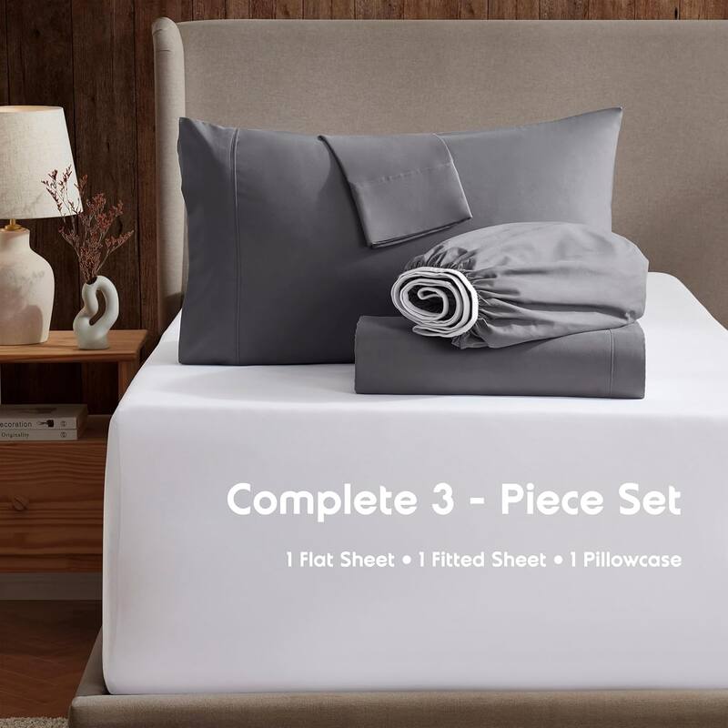 Emperyan 10 inch Sized Green Tea Mattress with 4 Piece Deep Pocket Bed Sheets