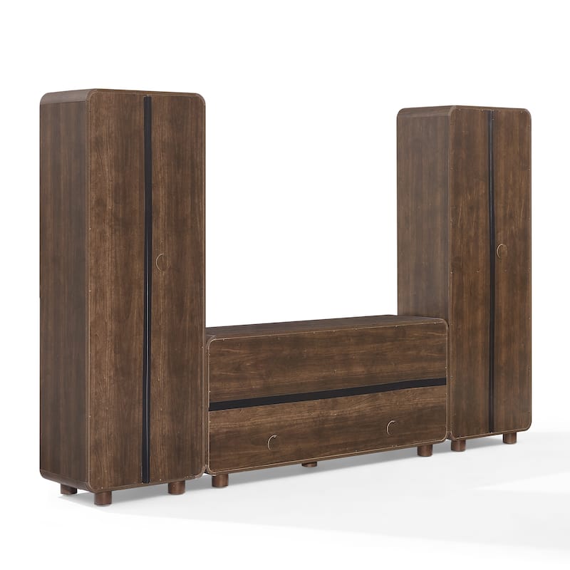 Crosley Millie 3-Piece Sideboard And Pantry Set