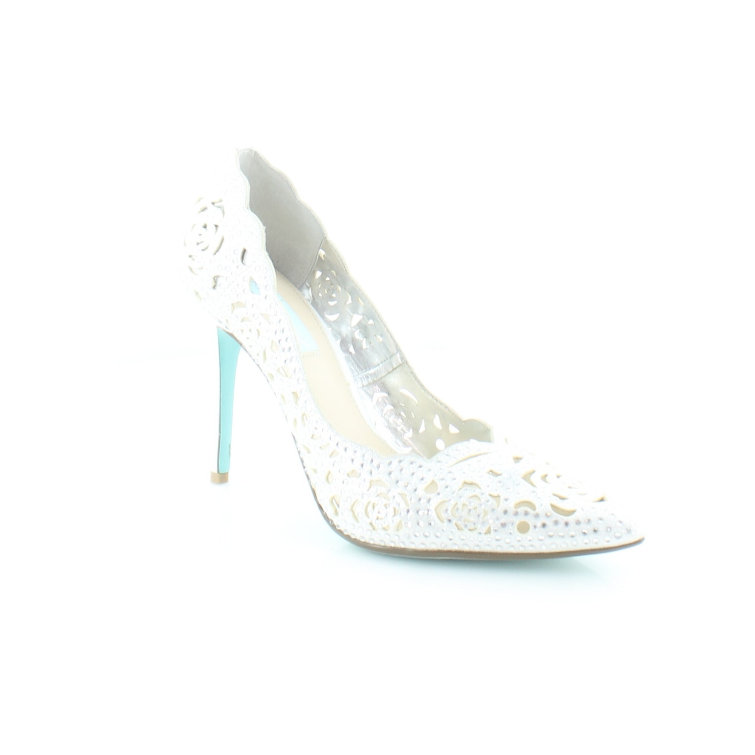 betsey johnson silver sandals