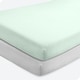preview thumbnail 51 of 58, Bare Home Solid Ultra-Soft Crib Fitted Sheet Crib - 2 Pack - Spring Mint/Cloud Grey