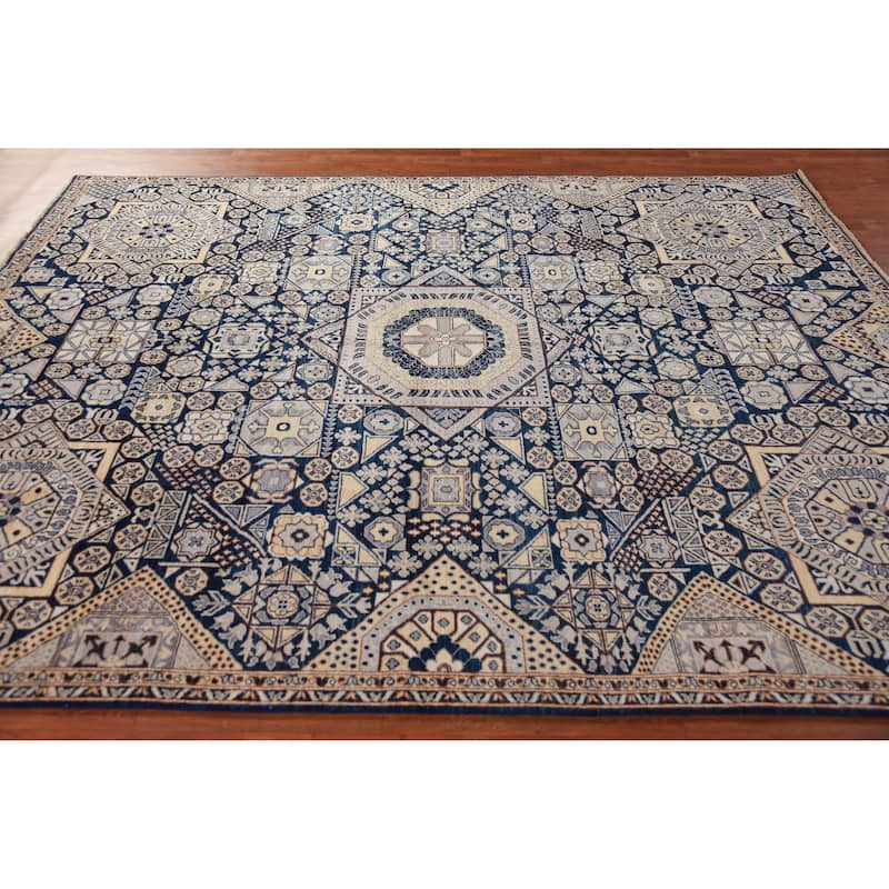 Vegetable Dye Ziegler Oriental Rug Handmade Wool Carpet - 7'9"x 9'9"