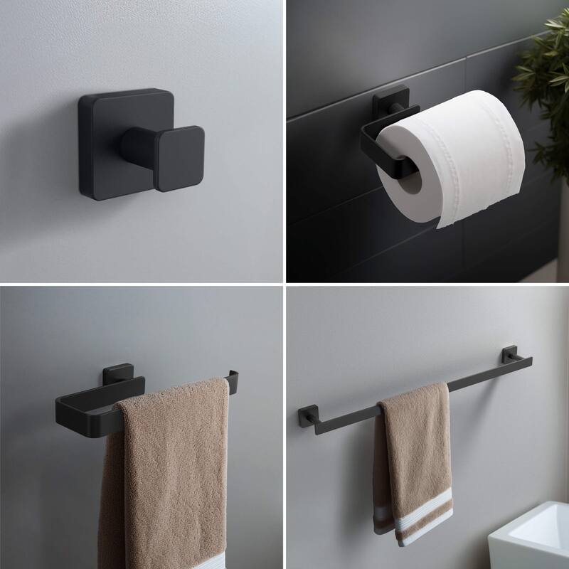 Blaze 4 Piece Bathroom Hardware Set