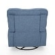 preview thumbnail 6 of 12, Crockett Traditional Glider Recliner with Swivel by Christopher Knight Home