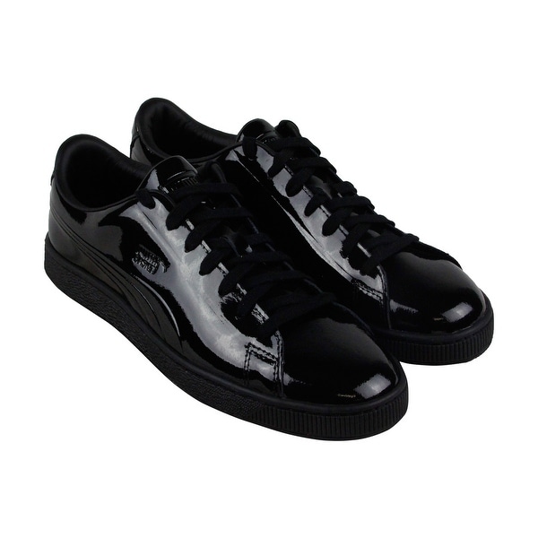 puma patent leather sneakers