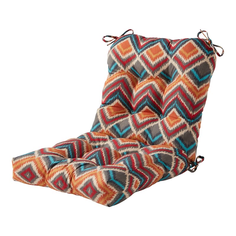 Greendale Home Fashions Global 21-inch x 42-inch Outdoor Chair Cushion (Cushion Only) - Surreal