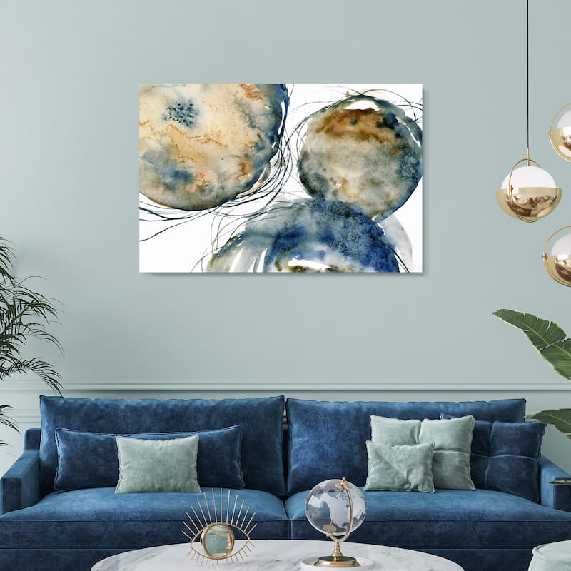 Empire Art"Hibernation I" Frameless Tempered Art Glass Wall Art