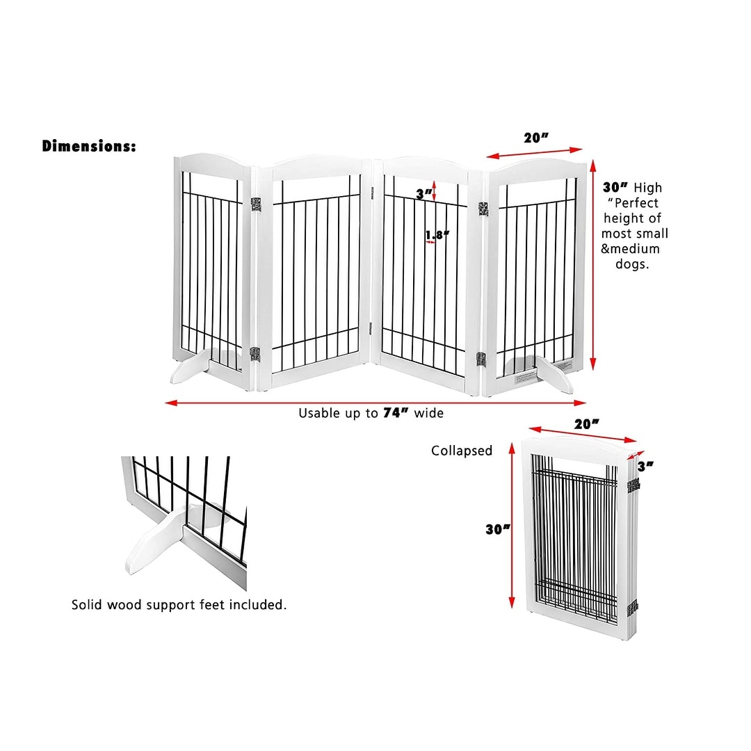 18 inch sales high pet gate