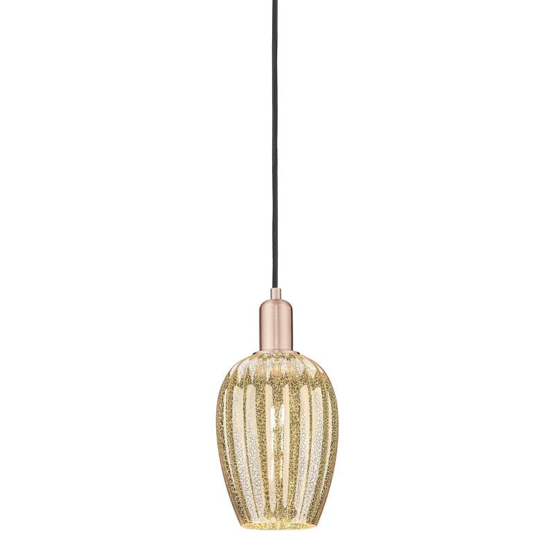 Innovations Lighting 716-1P-13-6 Preston Pendant Preston 6" Wide Mini - Antique Copper / Mercury