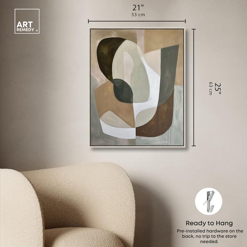 Soft Reverberations II Canvas by Art Remedy