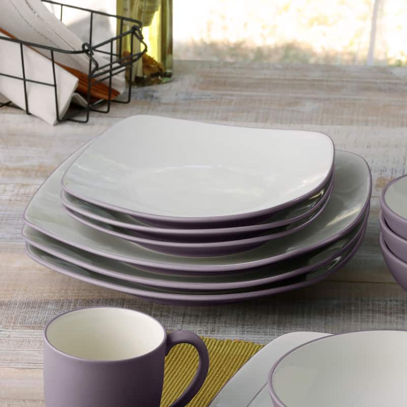 Noritake Colorwave Set Of 4 Square Dinner Plates, 10-3/4"