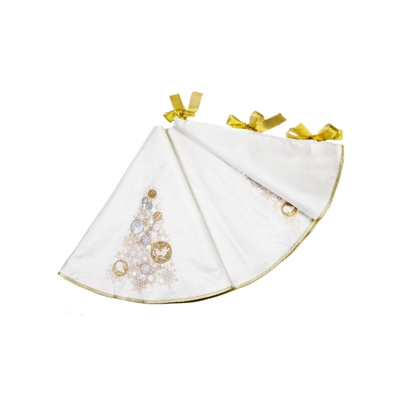 Ornament Tree 56''Tree Skirt