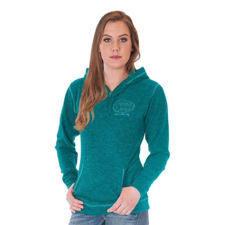 turquoise sweatshirt womens