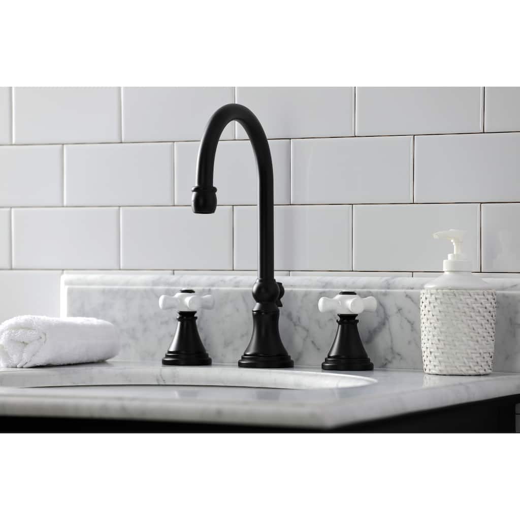 Kingston Brass Governor 8 in. Widespread Bathroom Faucet