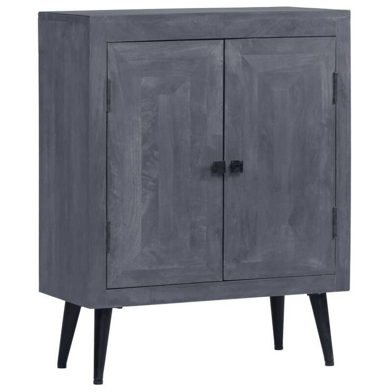 vidaXL Sideboard Solid Mango Wood 23.6"x11.8"x29.9"